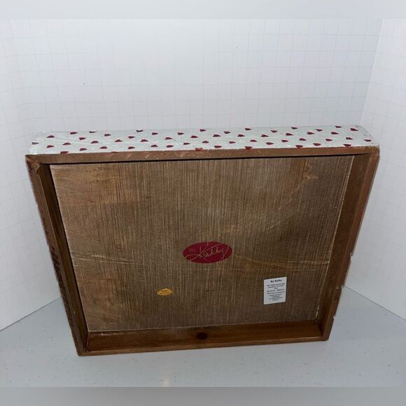 Bundle lot of (4) Valentine Decor Signs Hearts + Gnome coloring book - Picture 3 of 5